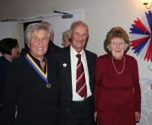 Caption  Sheila Warrander, a former Salisbury mayor and president of the Salisbury Saintes Twinning Association, is pictured at the Association’s annu